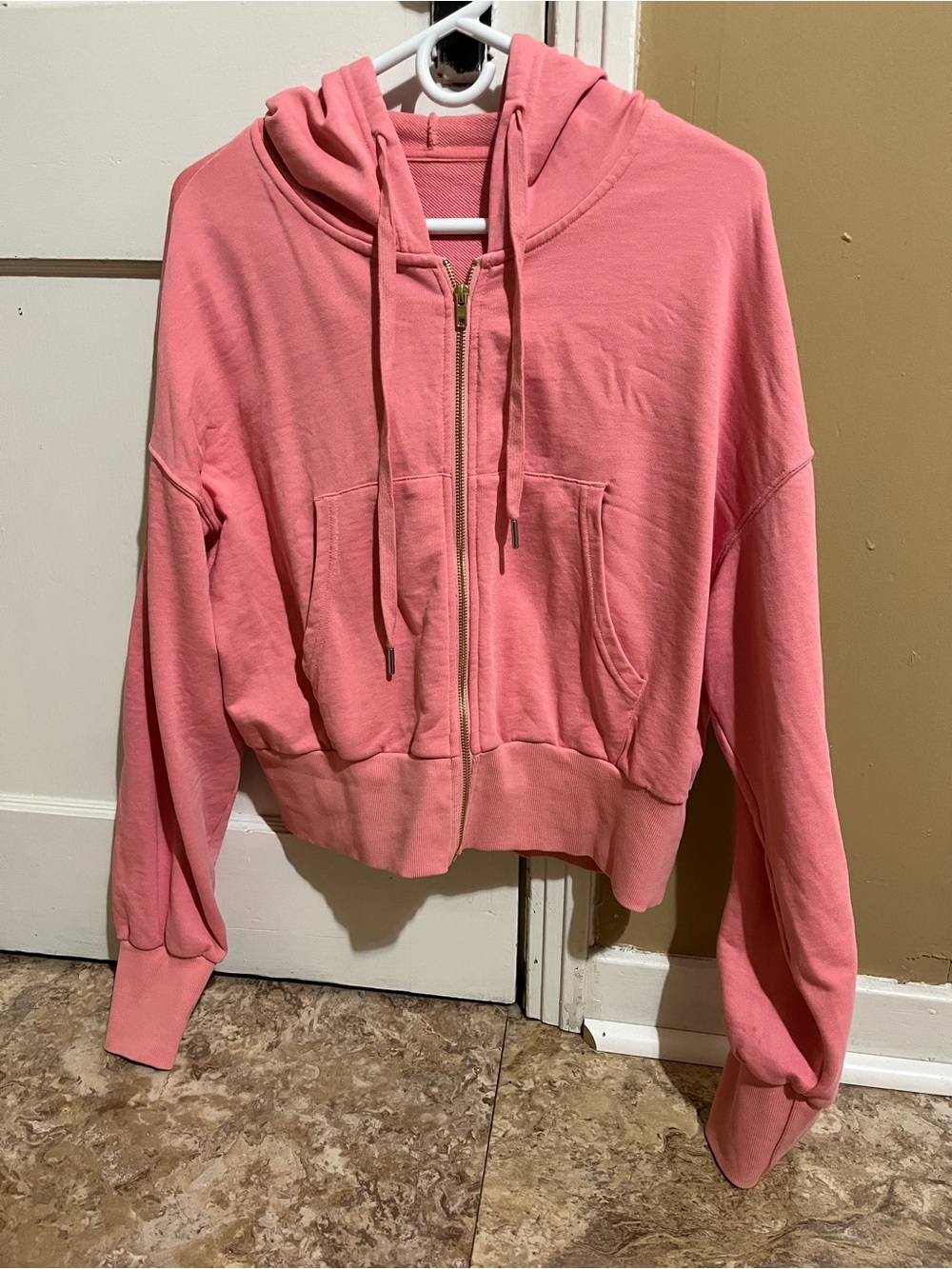 Zyia Cropped  Zip-Up hoodie